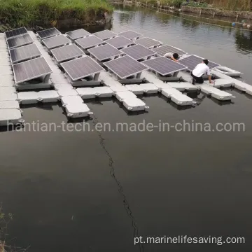 Sistema solar flutuante modular HDPE HDPE PLÁSTICA